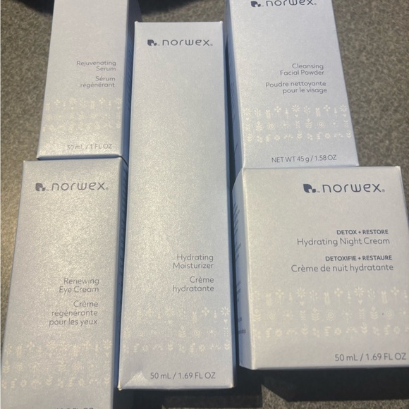 Norwex Skincare Collection - Elegant Silver Packaging